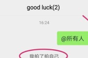 微信拍一拍（用文字点燃聊天氛围）