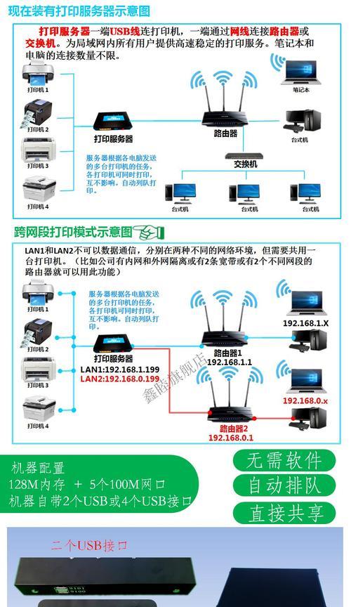 网络打印服务器设置步骤是什么？